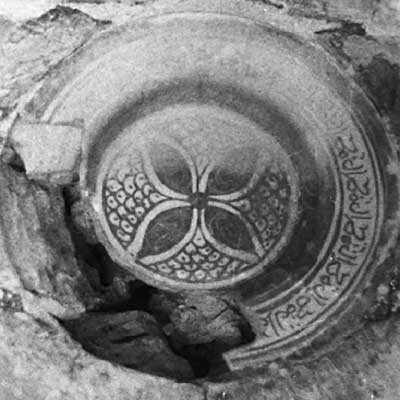 Terza ceramica, foto in bianco e nero