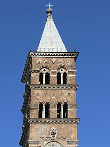 Campanile di Santa Maria Maggiore, particolare