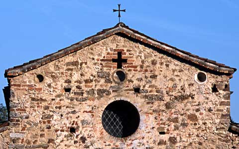 Chiesa di Bagnasco, particolare