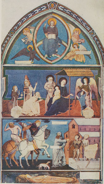 Affresco nel Chiostro