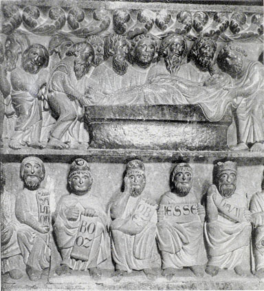 Dettaglio del nartece