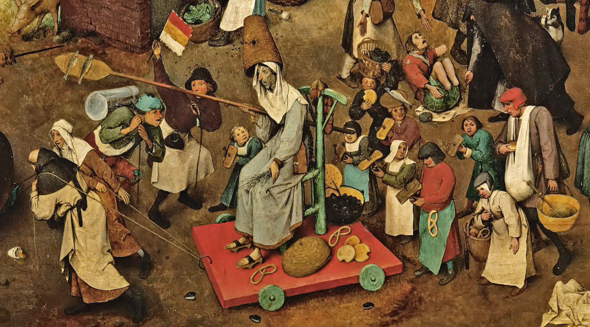 Pieter Bruegel Vecchio: Il combattimento tra il Carnevale e la Quaresima