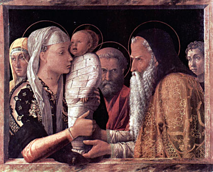 Mantegna Presentazione al Tempio